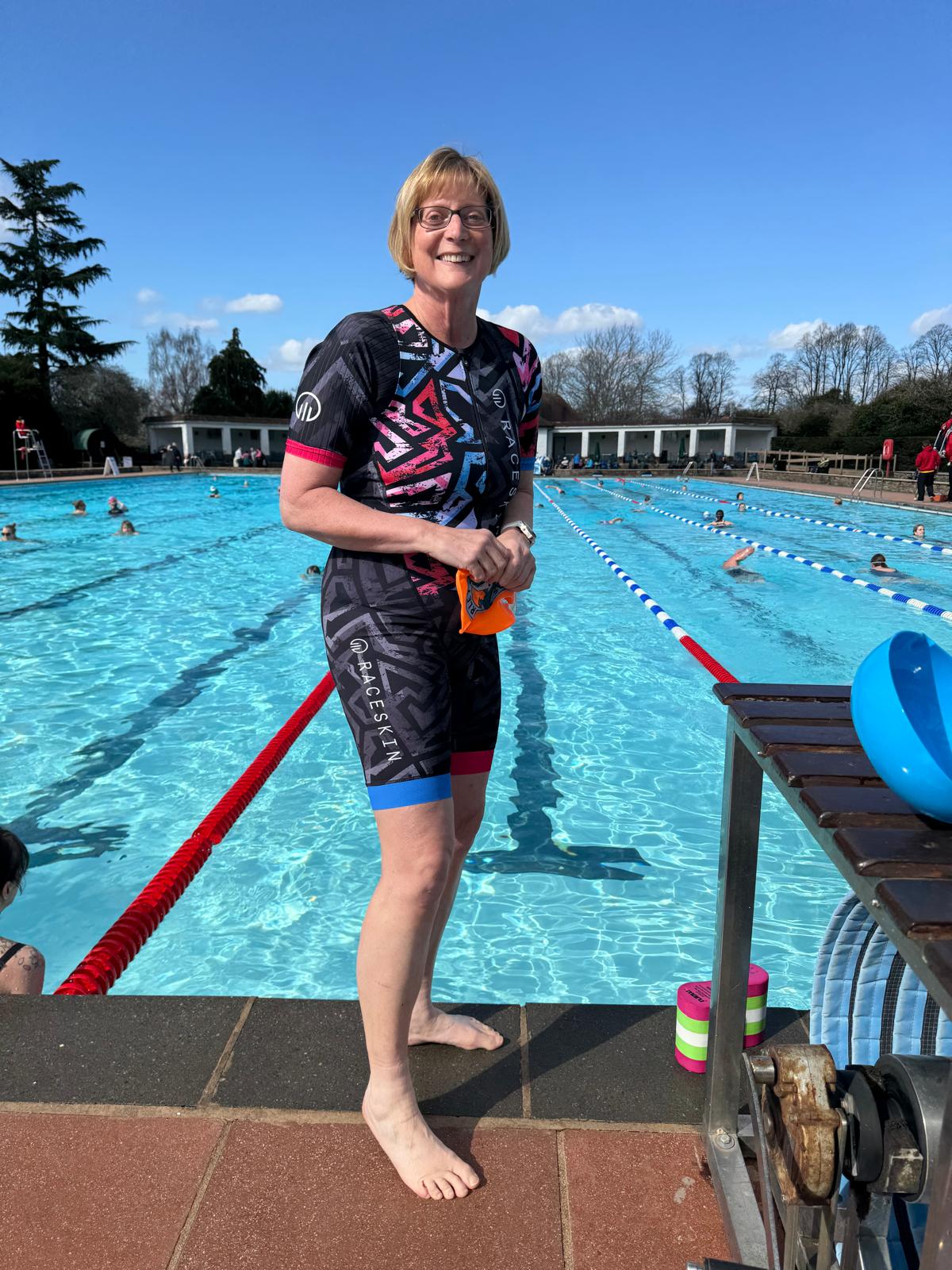 Thomson & Bancks back to support the Cheltenham Tri Festival - WMH Lido 1 28.03.2025