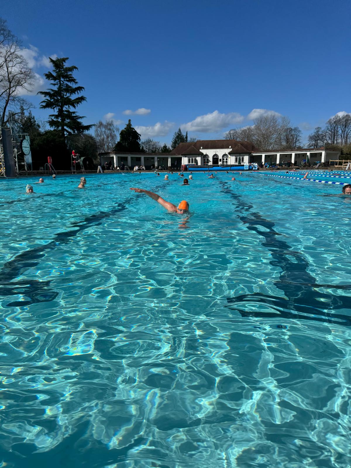 Thomson & Bancks back to support the Cheltenham Tri Festival - WMH Lido 4 28.03.2025