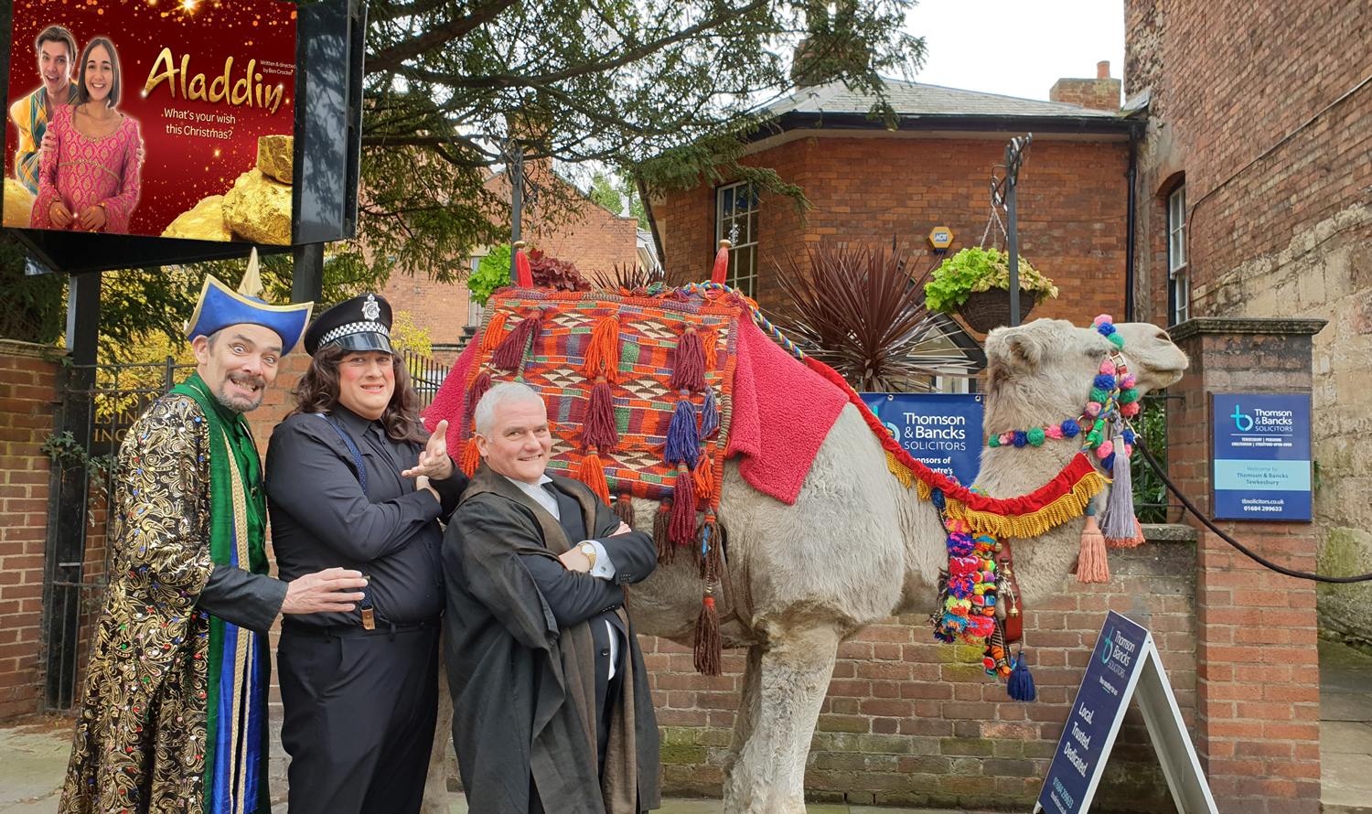 Celebrating four decades of supporting the Roses Theatre - Aladdin 2019